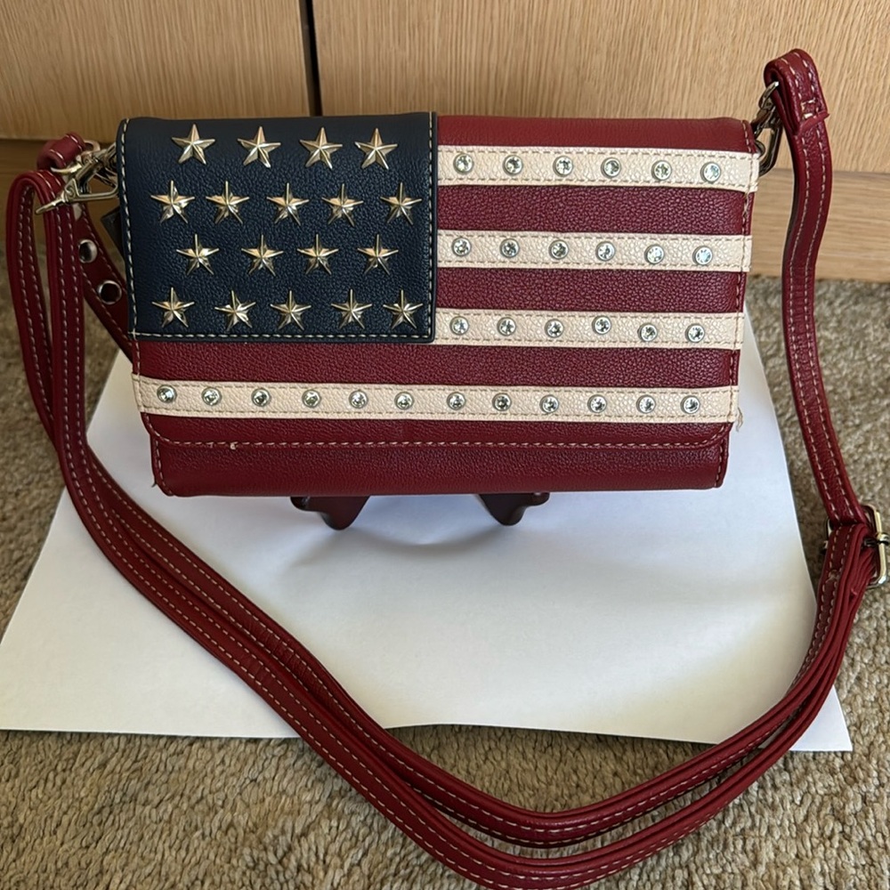 Montana West American Pride Crossbody Bag